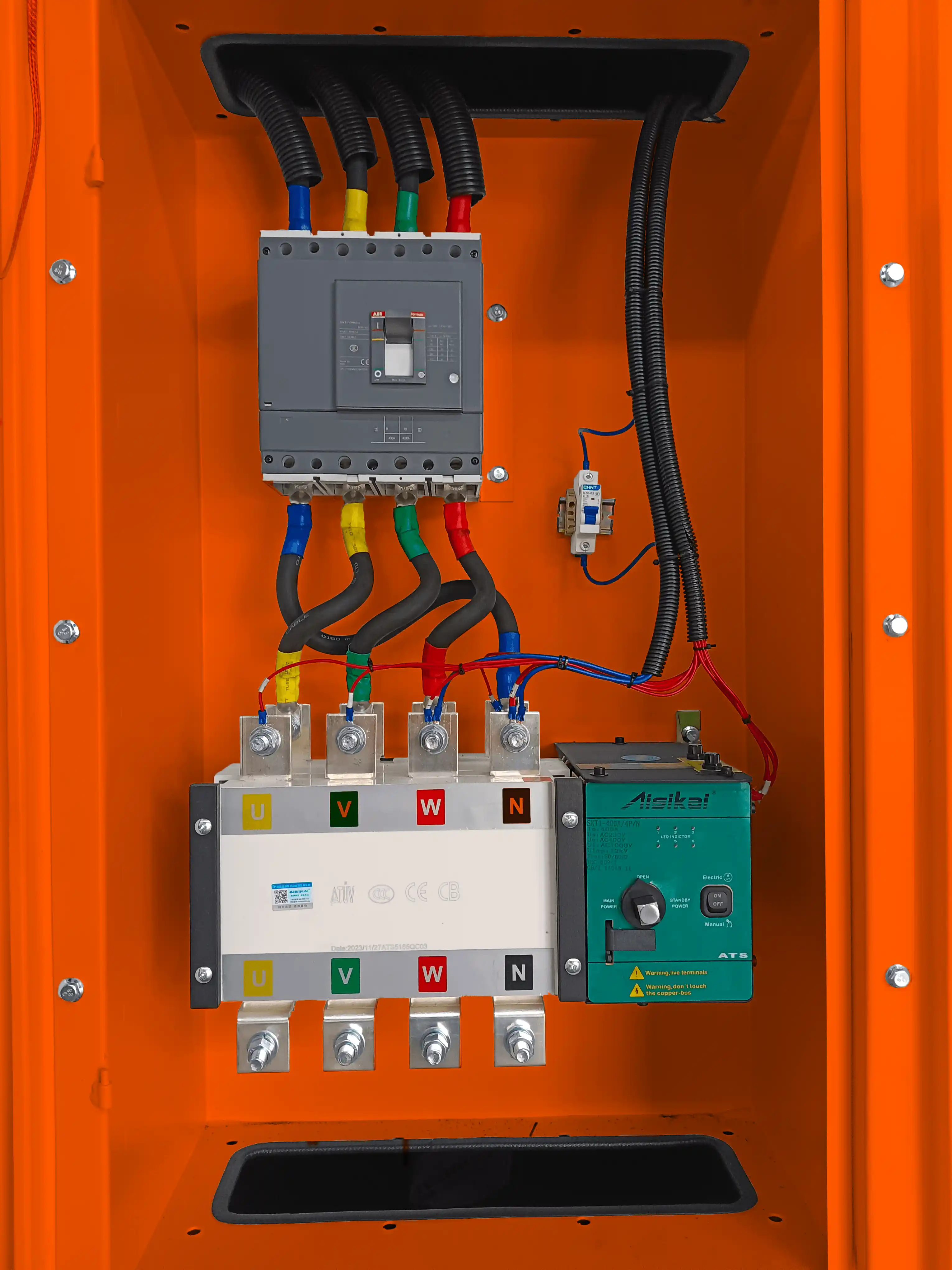 1625 KVA/1300 KW Container-Generator mit WEICHAI-Motor