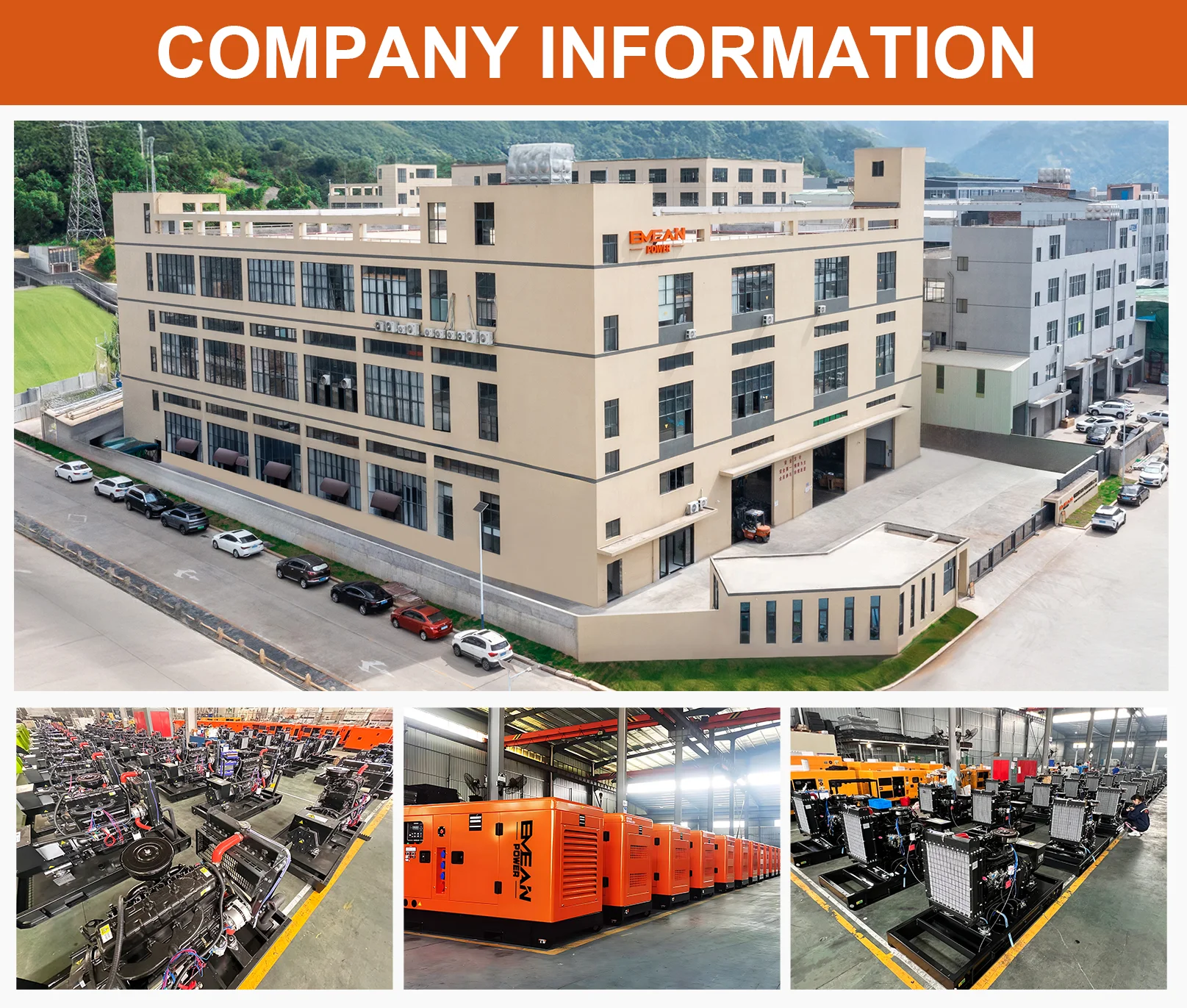 Generatoren-Gewerbefabrik