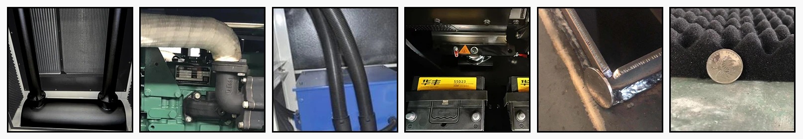 Gewerbliche Ersatzteile für Generatoren